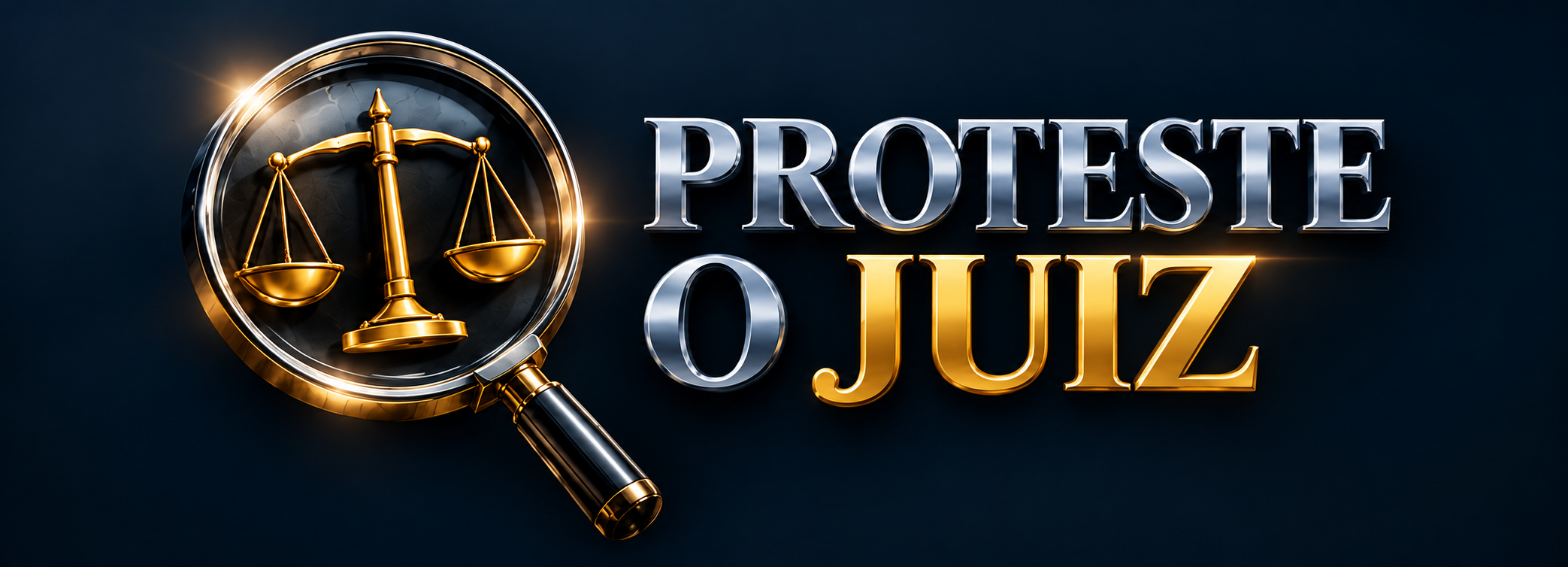 Proteste o Juiz